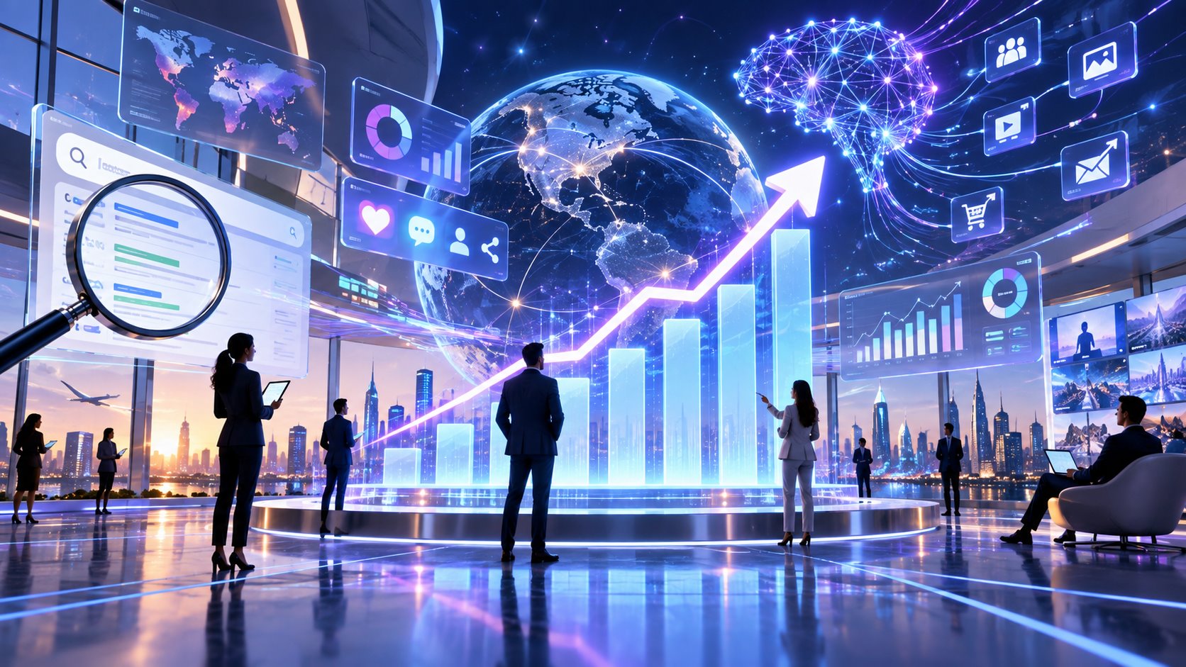Media-Pitch eines Energieversorgers